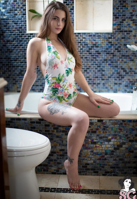 Luna Raise in Bath Time by Suicide Girls