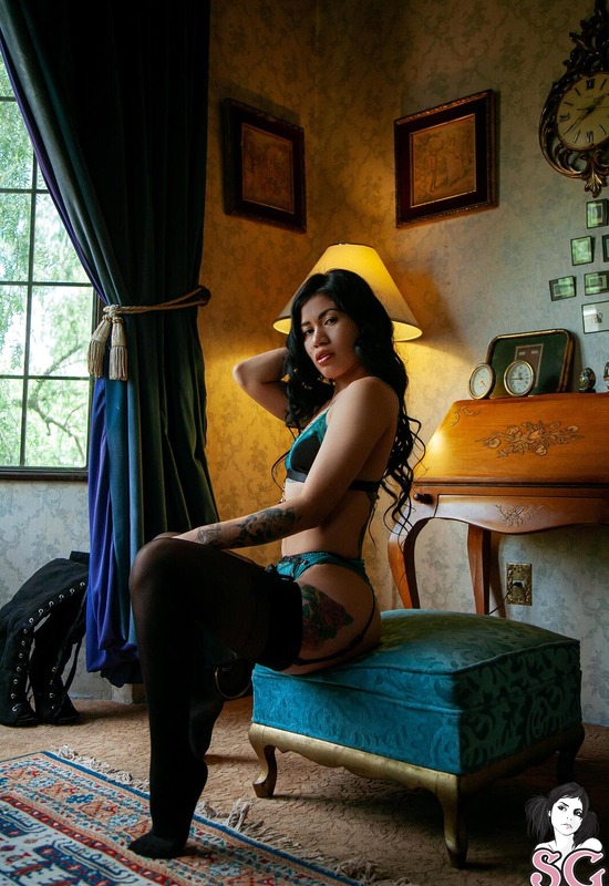 Moreena in Velvet Muse by Suicide Girls