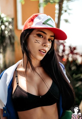 Bunnysaray in Gotta Catch Em All by Suicide Girls