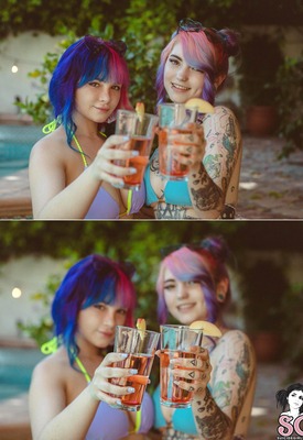 Gloom in The Shape of Water by Suicide Girls