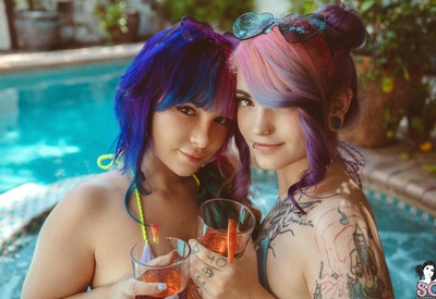 Gloom in The Shape of Water by Suicide Girls