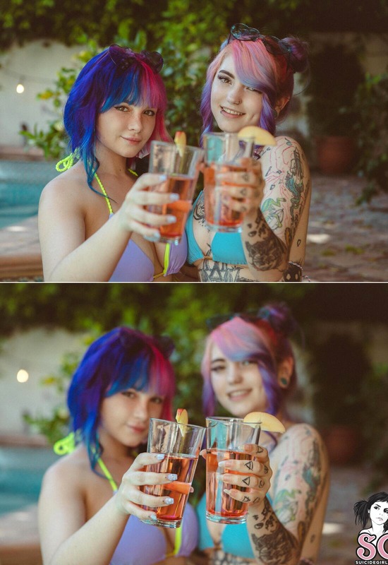 Gloom in The Shape of Water by Suicide Girls