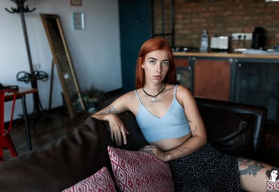 Elua in Sunlit Curves Scarlet Dreams by Suicide Girls