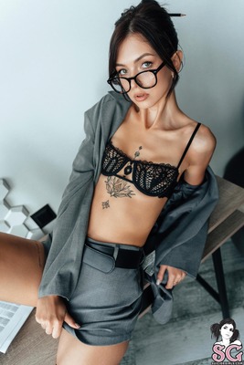 Bellahex in End of The Workday by Suicide Girls - 1 of 14