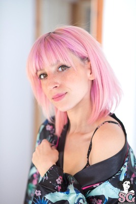 Cherryblossomz in Yukata Doll by Suicide Girls - 4 of 12
