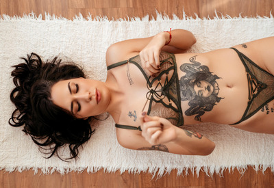 Gabyonfire in Burning In Paradise by Suicide Girls