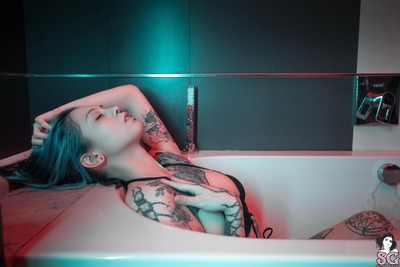 Frutella in Erotic Bathroom by Suicide Girls - 3 of 12