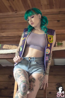 Skella in Pawnee Goddess by Suicide Girls - 2 of 12