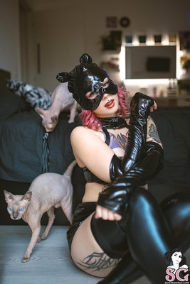 Cyber in I Can Prrrrr Like A Cat by Suicide Girls - 1 of 12