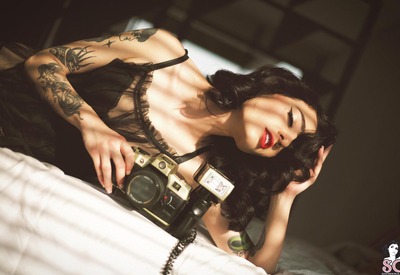 Betzyblack in Vintage Dreams by Suicide Girls