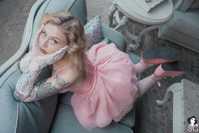 Cyber in Tea With Madame Bovary by Suicide Girls - 2 of 12