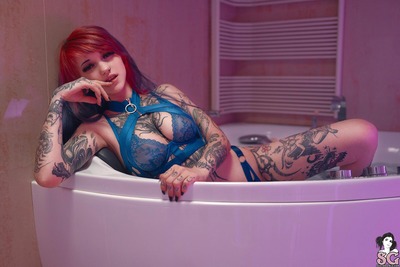 Gloom in Neon Bath by Suicide Girls - 6 of 12