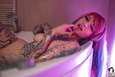 Gloom in Neon Bath by Suicide Girls - 10 of 12