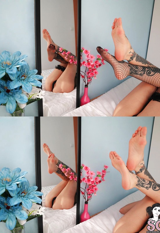 Foxaurus in Locked Reflection by Suicide Girls