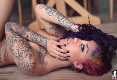 Liryc in Color Theory by Suicide Girls