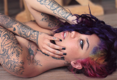 Liryc in Color Theory by Suicide Girls