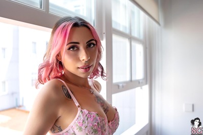 Sunnie Max in Whispers of Pink by Suicide Girls - 2 of 12