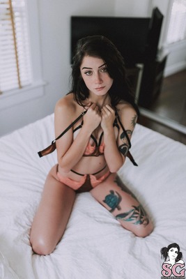 Kitti in Coral by Suicide Girls - 5 of 12
