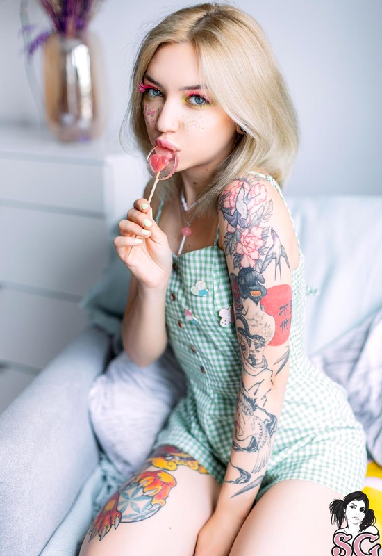 Roxylove in Juicy Lollipop by Suicide Girls