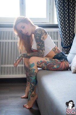 Janesinner in Face It Tiger by Suicide Girls - 3 of 12