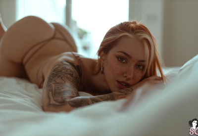 Violetlatte in Floral Eclipse by Suicide Girls