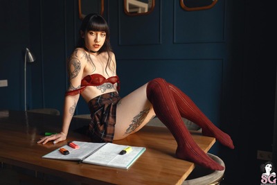 Asami in Lazy Day by Suicide Girls - 7 of 12