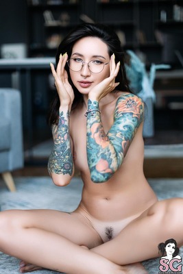 Elune in Mockingbird In Blue by Suicide Girls - 11 of 12