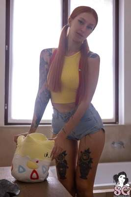 Violetlatte in Catch Me In The Tub by Suicide Girls - 3 of 12