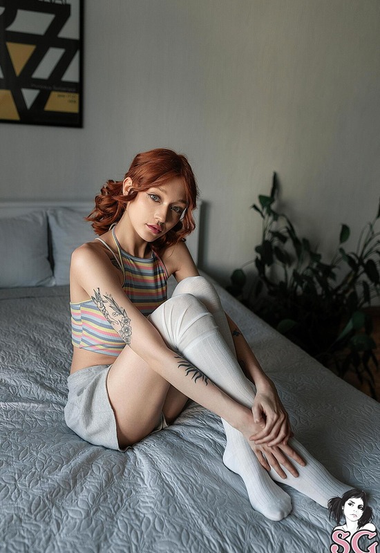 Fieryflash in After Class Chemistry by Suicide Girls