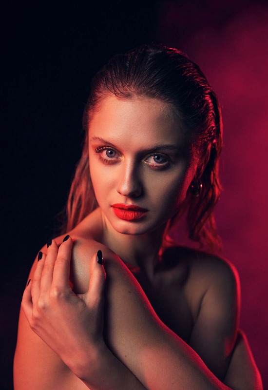 Amelie Lou in Smoke Bomb by Superbe Models