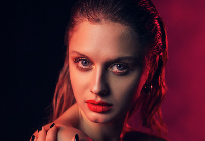 Amelie Lou in Smoke Bomb by Superbe Models