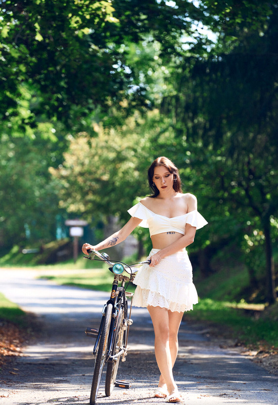 Mia Salome in Cret Garden by Superbe