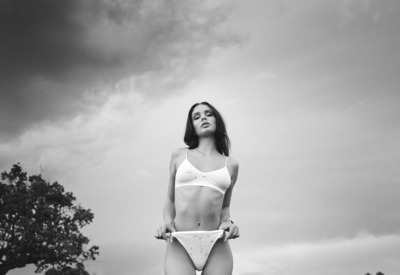 Anastasia Gress in Black and White by Superbe