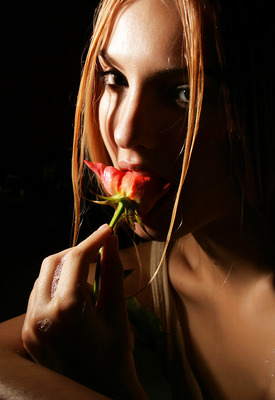 Kira W in Wet Rose by The Life Erotic