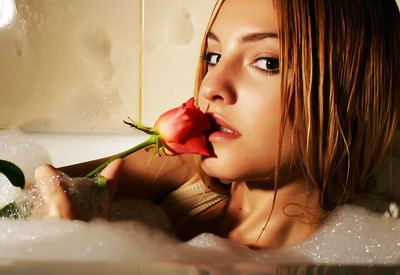 Kira W in Wet Rose by The Life Erotic