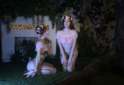 Emily Bloom and Alice in Forest Nymph