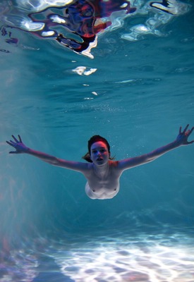 Hazel in Aquarium by The Emily Bloom