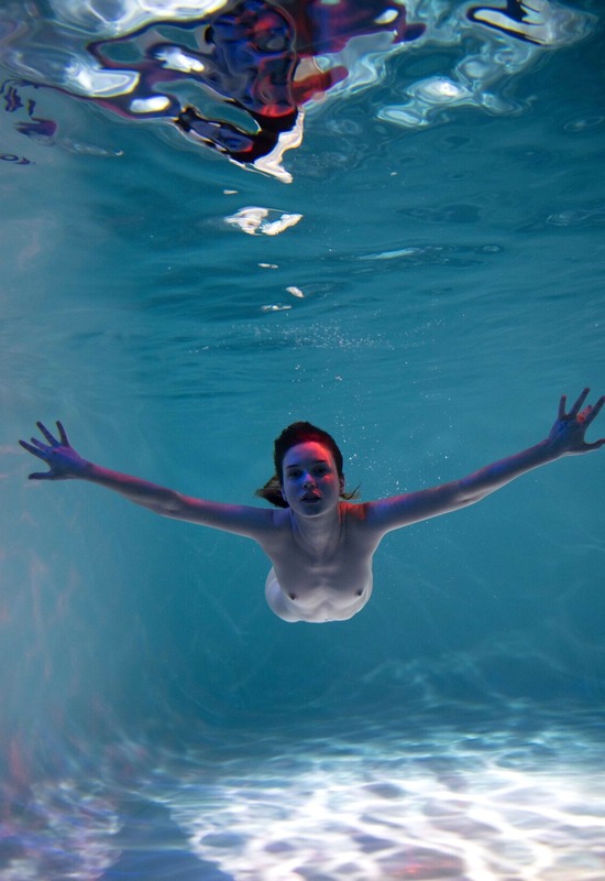 Hazel in Aquarium by The Emily Bloom