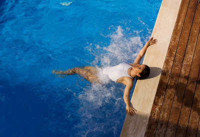 Ginebra Bellucci in Upper Pool, Lower Pool by The White Boxxx