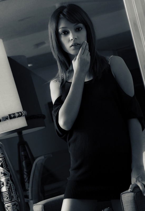 Ashley Doll in Black & White by This Years Model