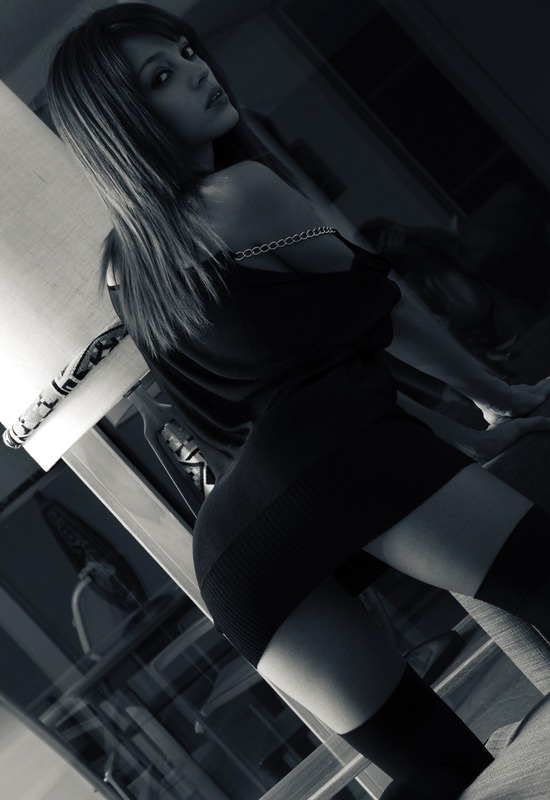 Ashley Doll in Black & White by This Years Model