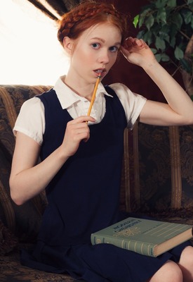 Dolly Little in Studying Herself Hard by This Years Model