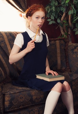 Dolly Little in Studying Herself Hard by This Years Model