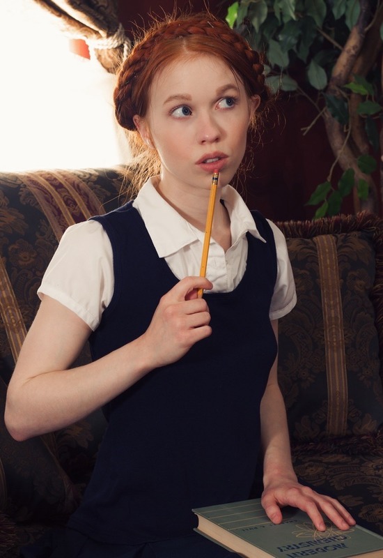 Dolly Little in Studying Herself Hard by This Years Model