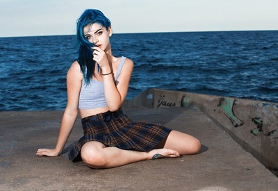 Ivy Blue in Blue By The Sea by This Years Model