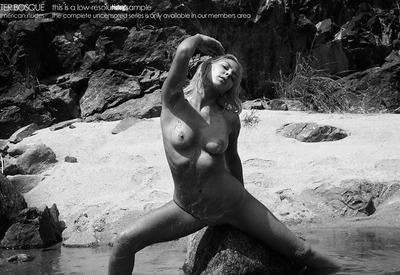 Amelie in Virgin Sand by Walter Bosque Art