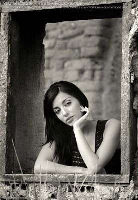 Liz in Adobe by Walter Bosque Art