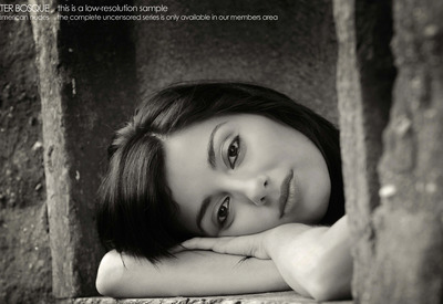 Liz in Adobe by Walter Bosque Art