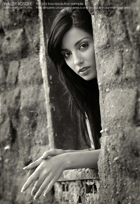 Liz in Adobe by Walter Bosque Art