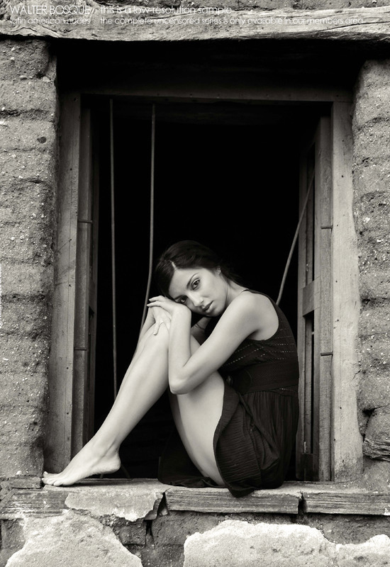 Liz in Adobe by Walter Bosque Art